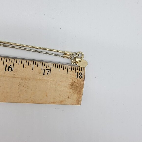 Express Necklace Golden Arrow Multicolor Metal Goldtone Costume‎ Jewelry - Picture 4 of 5